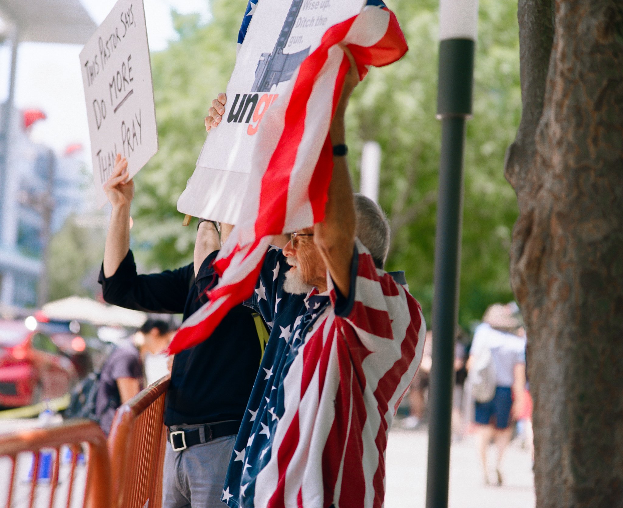 The beauty of resistance at the NRA protests in Houston