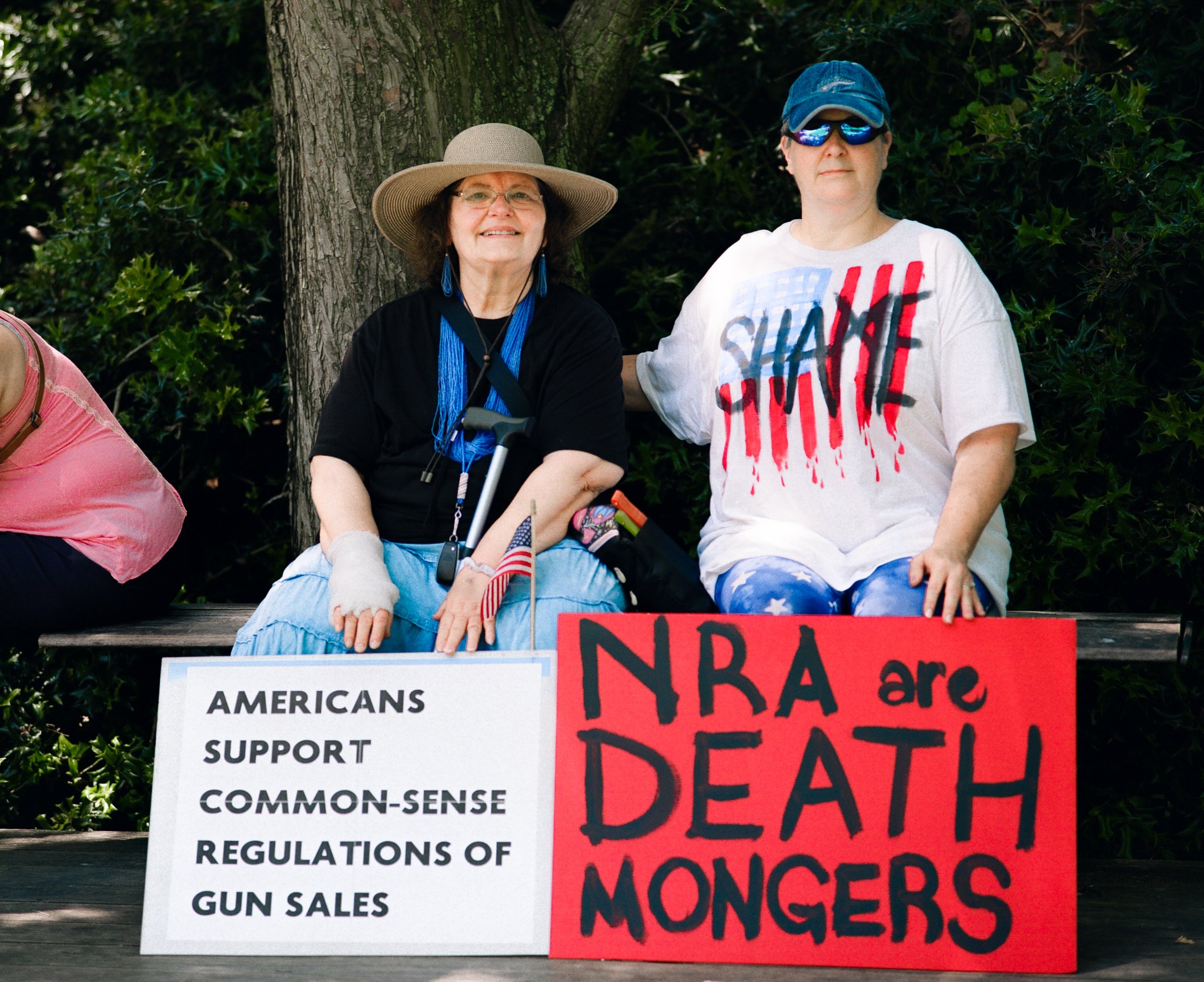 Empowering photos from the NRA protests in Houston